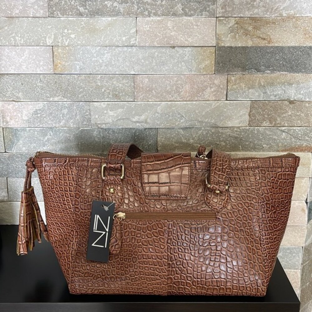 🎁 Inzi Genuine Leather Bag - Picture 11 of 12